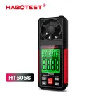 Цифровий анемометр HABOTEST HT605S 0.4-30.0 м/с з датчиком температури та вологості