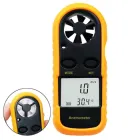 Анемометр цифровий GM-816 (вимірювач швидкості вітру) з вимірювачем температури UKC