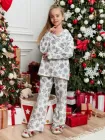 Дитяча тепла піжама Святкова колекція