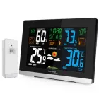 Метеостанція для дому Technoline WS6462 з виносним датчиком Black