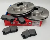 Диски гальмівні EuroEx ВАЗ 2110-12 R13 (2 диски+колодки) Каталожний номер EX-BD2110F, 2110-3501070