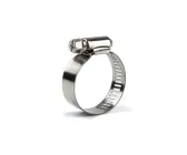 Хомут 20-32 мм нержавіючий Polax черв'ячний (37-026)