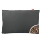 Подушка з Гречаним лушпинням «Цілюща» сіра Homefort 50х70 см