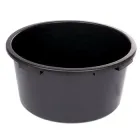 Ємність будівельна кругла Haisser 90042 82922 90 л чорна