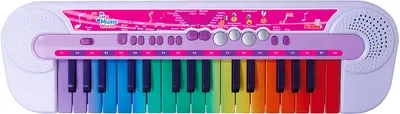 Музичний інструмент Simba Toys Клавішні. Веселка 32 клавіші 45×13 см (6834638)