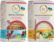 Набір круп Art Foods Рис круглозернистий шліфований 800 г + Гречана швидкозварювана 800 г (3983323780)
