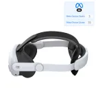 Ремінець з регульованим кріпленням для голови Head Strap DOBE для VR окулярів віртуальної реальності Meta Oculus Quest 3 / 3S | Skin Friendly матеріали: м'яка накладка на голову із задньою частиною