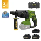 Акумуляторний перфоратор ProCraft PHA40 + Кейс (з 2 акб та ЗП) (ProCraft030043)