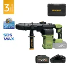 Акумуляторний перфоратор ProCraft PHA50 Кейс (з 1 акб та ЗП) (030050)