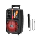 Акустика-караоке HOCO Dancer outdoor wireless speaker BS37, 3Hours, BT5.0, TWS, AUX, FM, USB, black