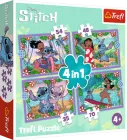Пазли 4 in 1 Trefl Lilo & Stitch Шалений день 35+48+54+70 елементів (5900511346336)