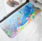 Антиковзаючий килимок в ванну 100x40 см XXL Lavi Дитячий принт Sea Animals