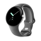 Смарт-годинник Google Pixel Watch LTE Polished Silver Case/Charcoal Active Band