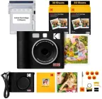Подарунковий набір Фотокамера миттєвого друку + принтер KODAK Mini Shot 3 ERA 4PASS Black + картриджі (68 фото) + чохол + фотоальбом + аксесуари