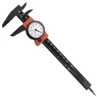 Штангенциркуль з циферблатом L=150мм точність 0,1мм ABS-пластик з кейсом [Vernier-Dial] TACTIX