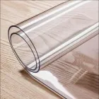 М'яке скло 0,5 мм (500 мікрон) / Силіконова скатертина - 100х60 см Прозорий