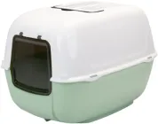 Закритий туалет для кішок Ferplast Prima 39.5х52.5х38 см М'ятний (72053799LG)