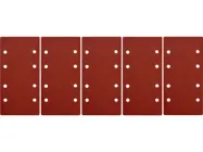 Папір шліфувальний з липучкою 93 х 187 мм, Р120, YT-82230, 5 шт YATO (YT-83804)