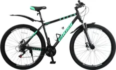 Велосипед Cross Focus 29" 19.5" Чорний-Зелений (29CWS-005777)