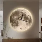 Настінний годинник Moon LED з підсвічуванням арабські цифри 40x40см ML-0989