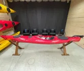 Каяк морський для початківців SeaBird Expedition Åfjord Pro байдарка пластикова, червоний