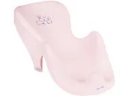 Гірка для купання немовлят антиковзка Tega Baby, Bunny, рожева (KR-003-104)