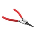 Щипці для зняття та встановлення стопорних кілець прямі на розтиск 180мм INTERTOOL HT-7013