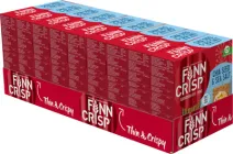 Упаковка сухариків Finn Crisp Житні цільнозернові з чіа та морською сіллю 195 г х 9 шт (16417700290876)