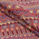 Тканина гобелен Орнамент-135 колір червоний,фіолет,св.беж (249г/м.кв150см пог.м) 145132