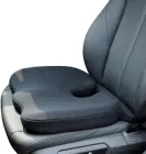 Автомобільна ортопедична подушка для сидіння JoyPoint бустер на крісло водія в машину анатомічна із піни з ефектом пам'яті (memory foam) Чорна (LHT-RZ-23070009)