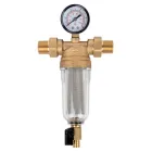 Фільтр промивний ITAL IT12-H8910 для холодної води 1/2", з ключем, прозорий