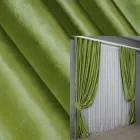 Комплект готових штор VR-Textil Оксамит № 902ш Салатовий 100х280 см 2 шт (31-806)