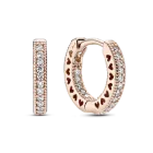 Срібні сережки Pandora Rose Серця