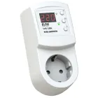 Обмежувач (реле) напруги LVS-10A 2.2kBА білий в розетку, ELTIS