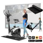 Велотренажер Hop-Sport HS-090H Apollo'21 iConsole сріблясто-чорний + мат. Електромагнітний, до 150 кг, для дому, кардіо