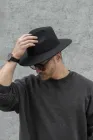 Чоловічий Капелюх Without Onesize Fedora З Стрічкою Black 520994899