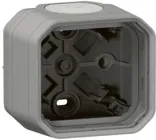 Коробка накладна Legrand Plexo 1-постова Сіра (069651L)