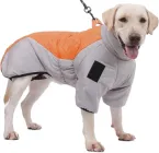 Куртка для собак Аляска XL Помаранчево-сірий