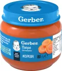 Овочеве пюре Gerber Морква з 6 місяців 80 г (7613036011310)
