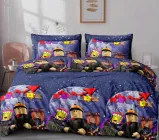 Комплект постільної білизни Односпальний дитячий бязь голд люкс 140х210 см Роблокс майнкрафт