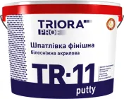 Шпаклівка TRIORA білосніжна фінішна «TR-11 putty» 5 кг Біла (4823048018198)
