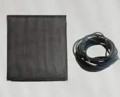 Комплект москітної сітки 1.6м × 1м + ущільнювач чорний 5мм х 6м