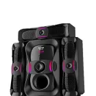 Акустична система з сабвуфером ZPX-3070 з пультом 60Вт Домашній музичний комплект Чорний