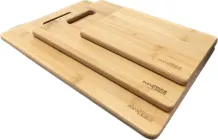Набір бамбукових кухонних дошок Eurogold 3 шт 20 см, 28 см, 33 см