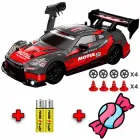 Машинка для дріфту Nissan GT-R 20 км/год. Повний привід. Додаткові колеса. Фари + Подарунок цукерки-льодяники