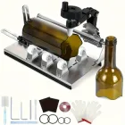 Набір інструментів для різання скляних пляшок 15 предметів склоріз роликовий для роботи зі склом