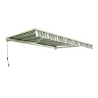 Маркіза горизонтальна ліктьова CLASSIC Gutroof 300x250 Біло-сірий