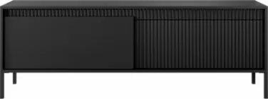 Тумба tv, 2 шафки 153,5 см Oscar, Black ribbed