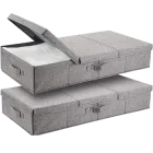 Складаний підліжковий ящик органайзер для зберігання з кришкою