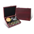 Набір бармена для приготування віскі коктейлів з димом з камінням для охолодження 980069